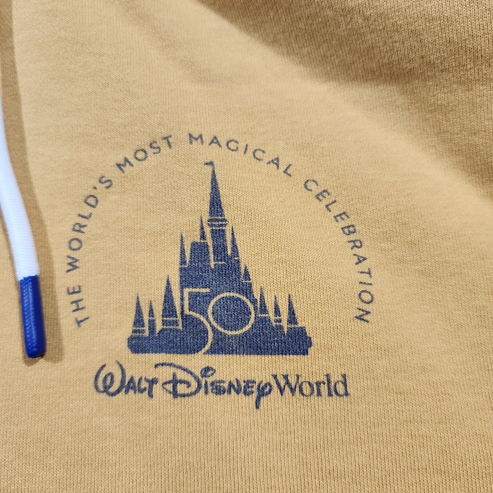 Walt Disney World 50th Anniversary Mickey Mouse Pullover Hoodie XL Unisex - Picture 3 of 9
